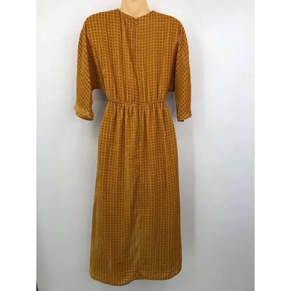 House of Harlow 1960 X Revolve Lex Dress Golden Yellow XXS - Picture 7 of 9